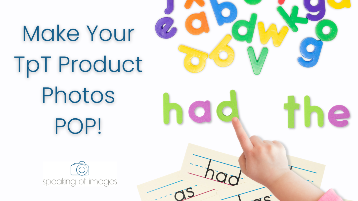 Make your product photos pop with these strategic steps to building your images.