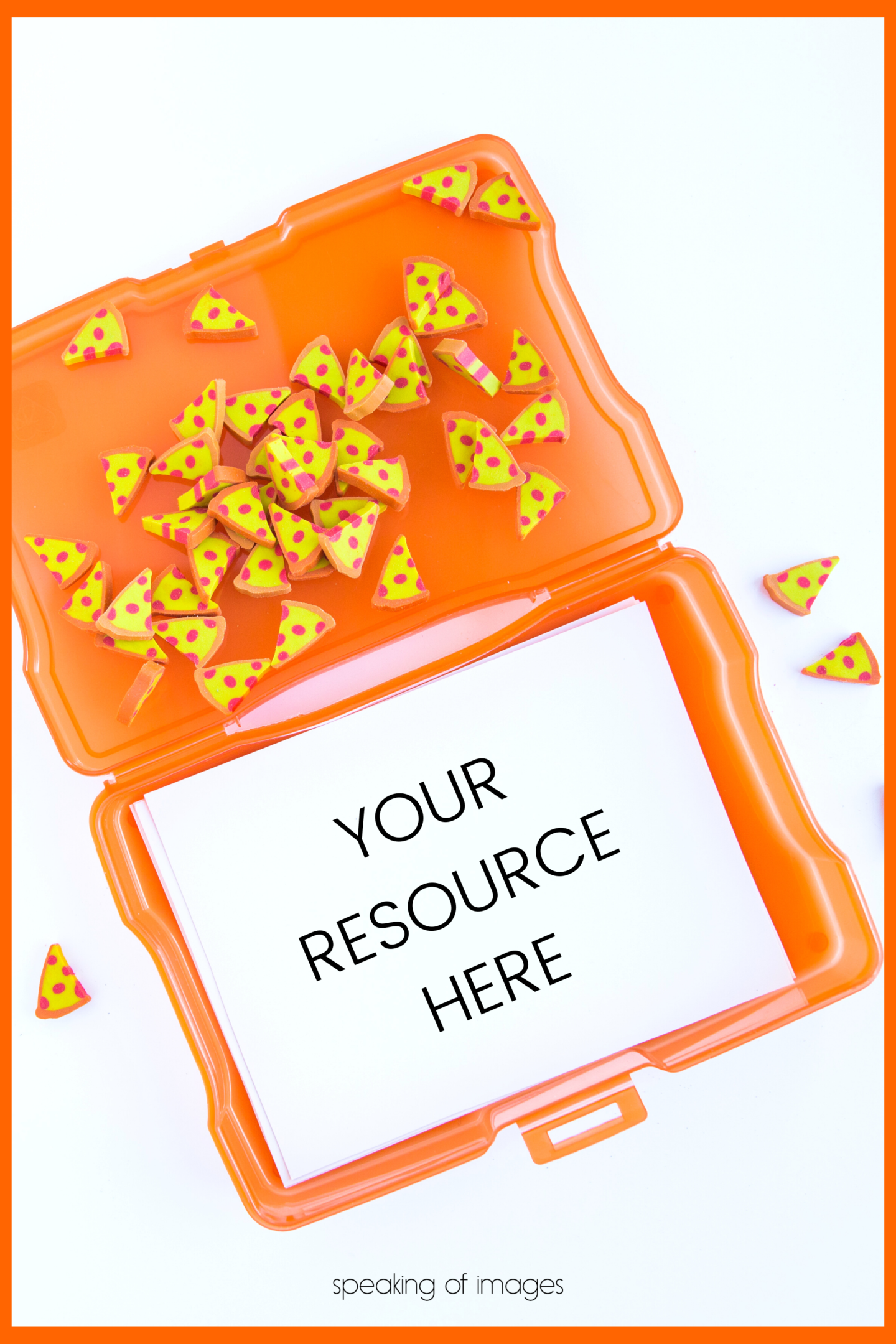 This task box resource includes details in similar color patters with plenty of white space to keep it from being too busy.